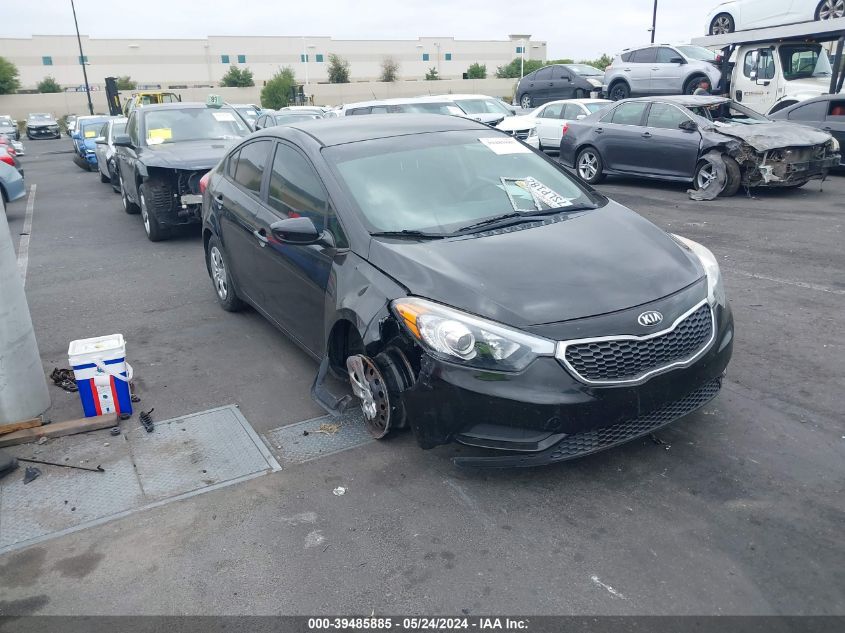 2016 Kia Forte Lx VIN: KNAFK4A64G5535759 Lot: 39485885