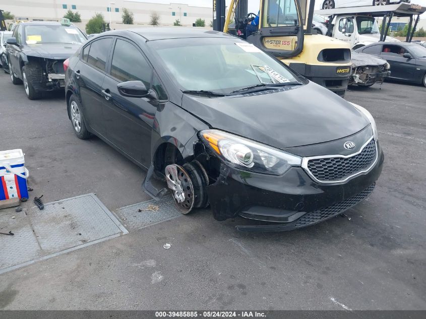 2016 Kia Forte Lx VIN: KNAFK4A64G5535759 Lot: 39485885