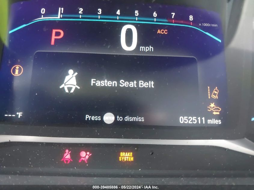 2021 Honda Pilot 2Wd Ex VIN: 5FNYF5H39MB036905 Lot: 39485886