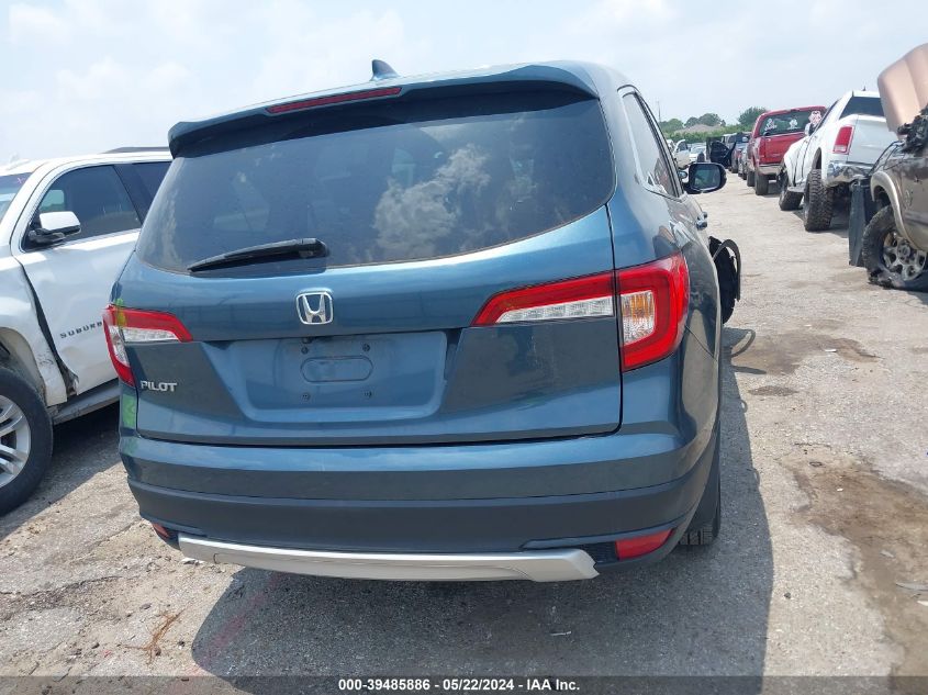 2021 Honda Pilot 2Wd Ex VIN: 5FNYF5H39MB036905 Lot: 39485886