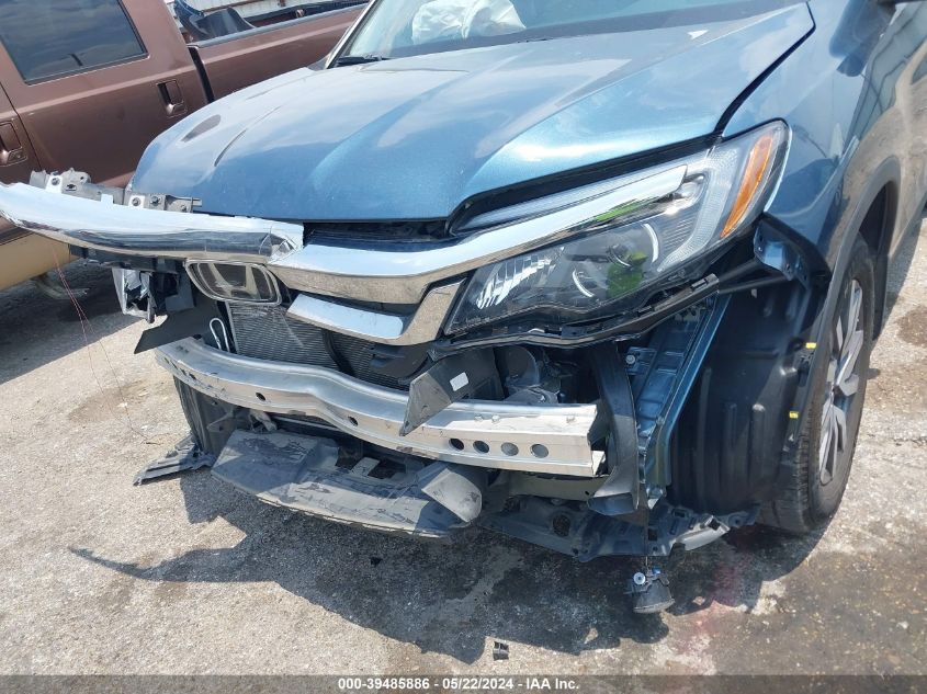 2021 Honda Pilot 2Wd Ex VIN: 5FNYF5H39MB036905 Lot: 39485886