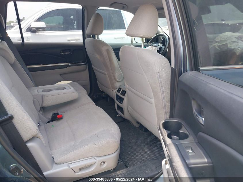 2021 Honda Pilot 2Wd Ex VIN: 5FNYF5H39MB036905 Lot: 39485886