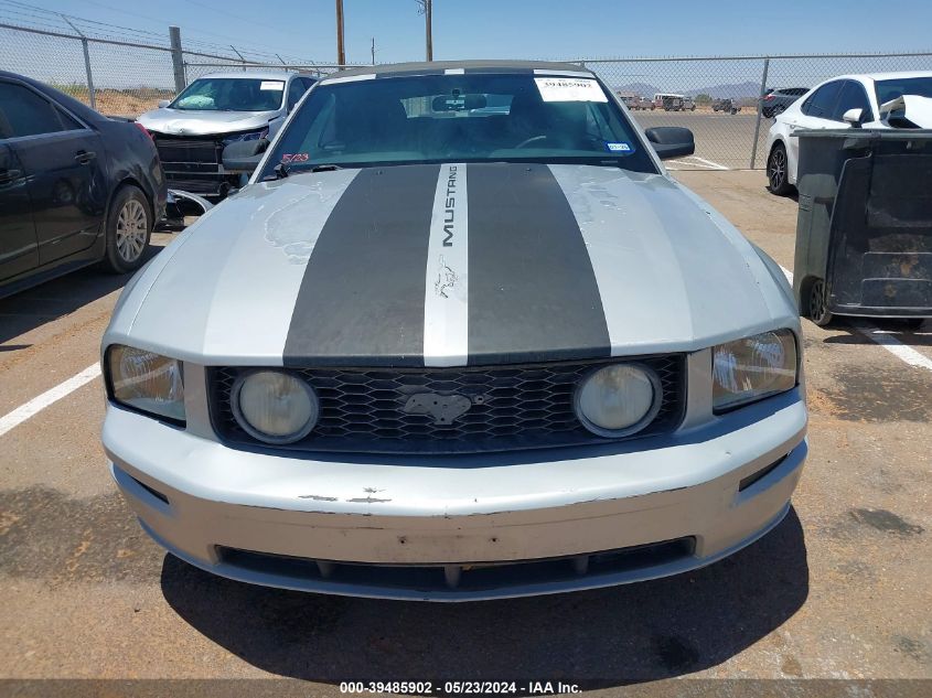 2006 Ford Mustang V6 VIN: 1ZVFT84N265202420 Lot: 39485902