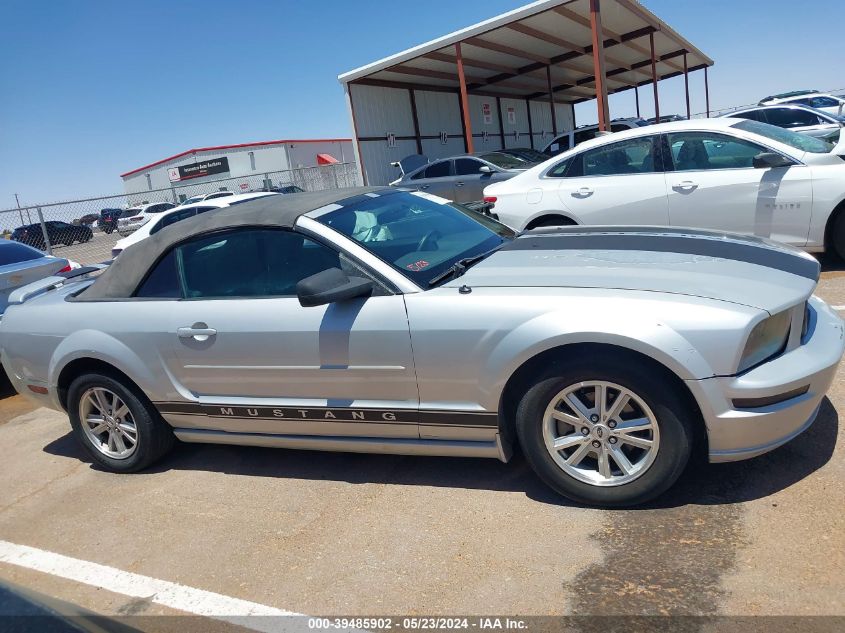 2006 Ford Mustang V6 VIN: 1ZVFT84N265202420 Lot: 39485902