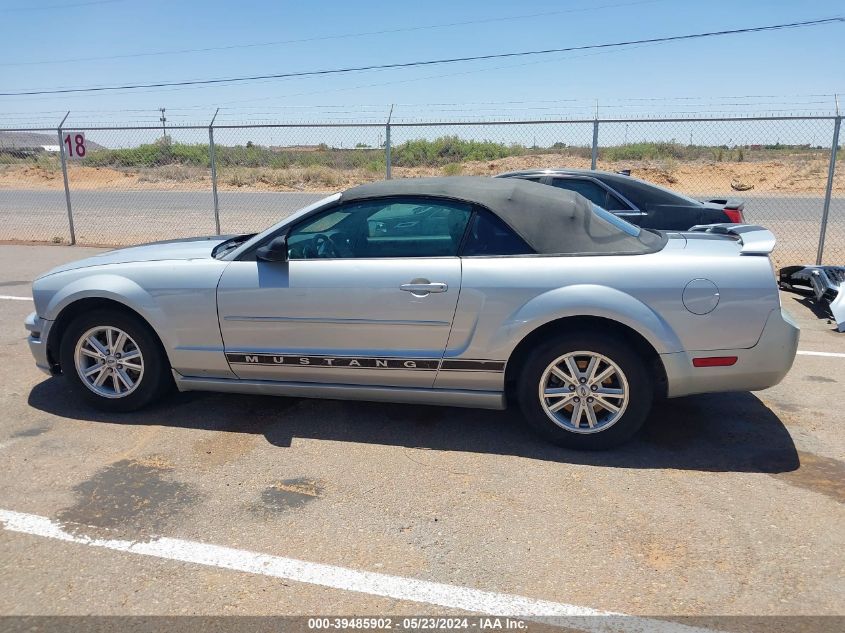 2006 Ford Mustang V6 VIN: 1ZVFT84N265202420 Lot: 39485902