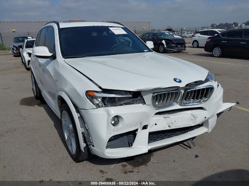 2014 BMW X3 xDrive35I VIN: 5UXWX7C58E0E79105 Lot: 39485938