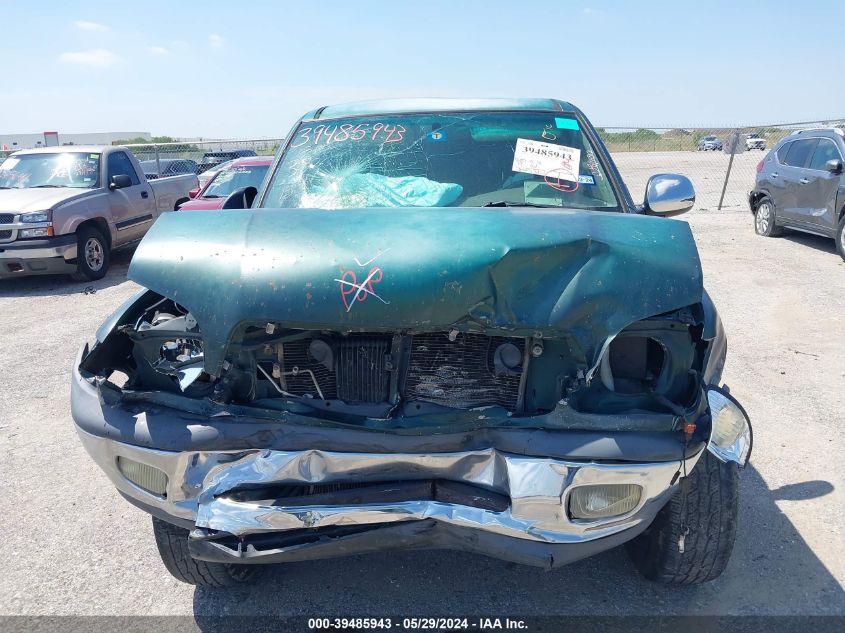 2001 Toyota Tundra Sr5 V8 VIN: 5TBRT34141S202320 Lot: 39485943