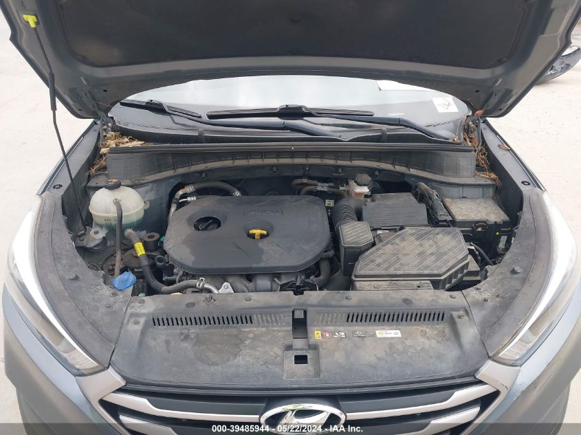 2017 Hyundai Tucson Se VIN: KM8J33A41HU565324 Lot: 39485944