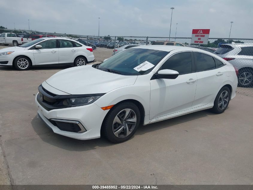 2019 Honda Civic Lx VIN: 2HGFC2F6XKH581399 Lot: 39485952