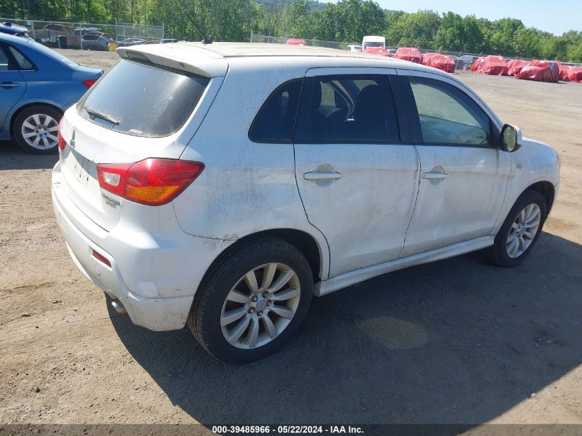 2011 Mitsubishi Outlander Sport Se VIN: JA4AR4AU6BZ016960 Lot: 39485966