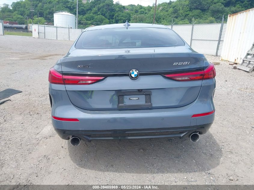 2021 BMW 228I Gran Coupe xDrive VIN: WBA73AK03M7G64797 Lot: 39485969