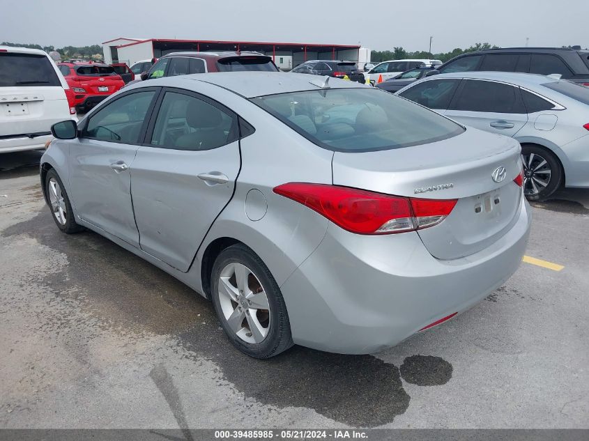 2013 Hyundai Elantra Gls VIN: 5NPDH4AE4DH281322 Lot: 39485985