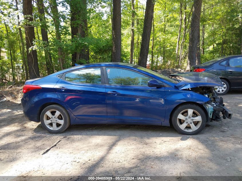 2013 Hyundai Elantra Gls VIN: KMHDH4AE3DU772806 Lot: 39485989