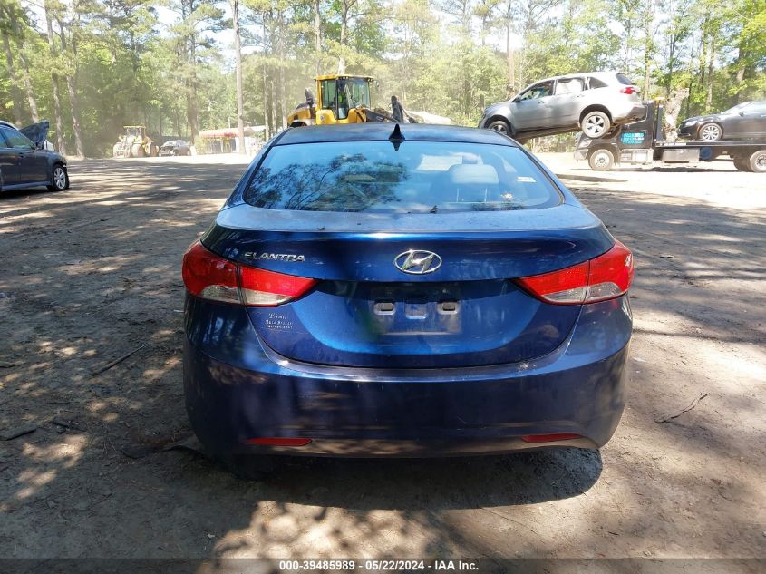 2013 Hyundai Elantra Gls VIN: KMHDH4AE3DU772806 Lot: 39485989