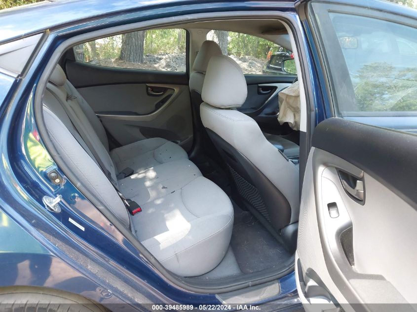 2013 Hyundai Elantra Gls VIN: KMHDH4AE3DU772806 Lot: 39485989