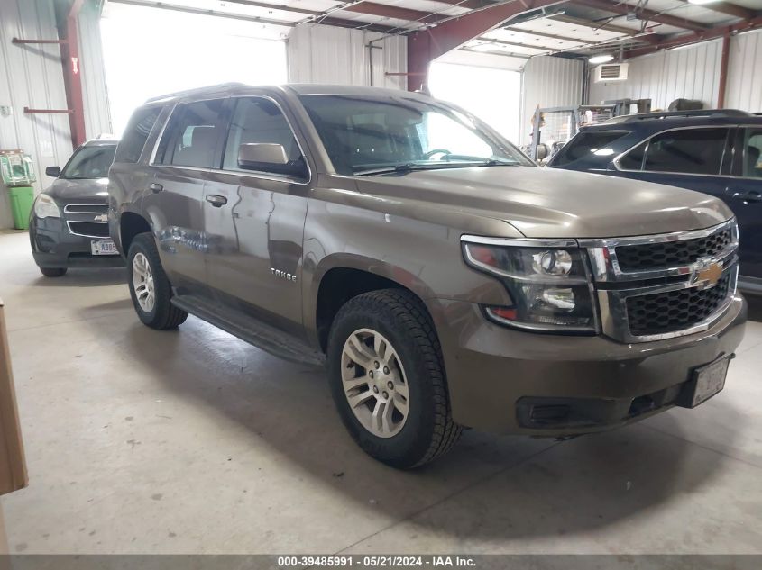 2016 Chevrolet Tahoe Ls VIN: 1GNSKAEC8GR342661 Lot: 39485991