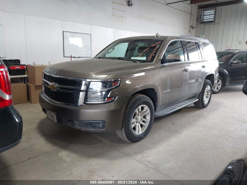 2016 Chevrolet Tahoe Ls VIN: 1GNSKAEC8GR342661 Lot: 39485991