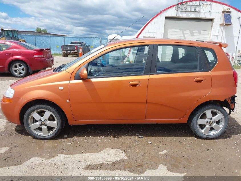 2008 Chevrolet Aveo 5 Ls VIN: KL1TD66698B096587 Lot: 39485996