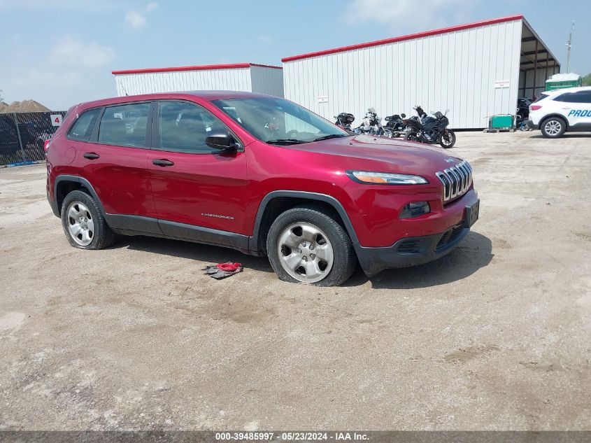 2014 Jeep Cherokee Sport VIN: 1C4PJLAB0EW155455 Lot: 39485997