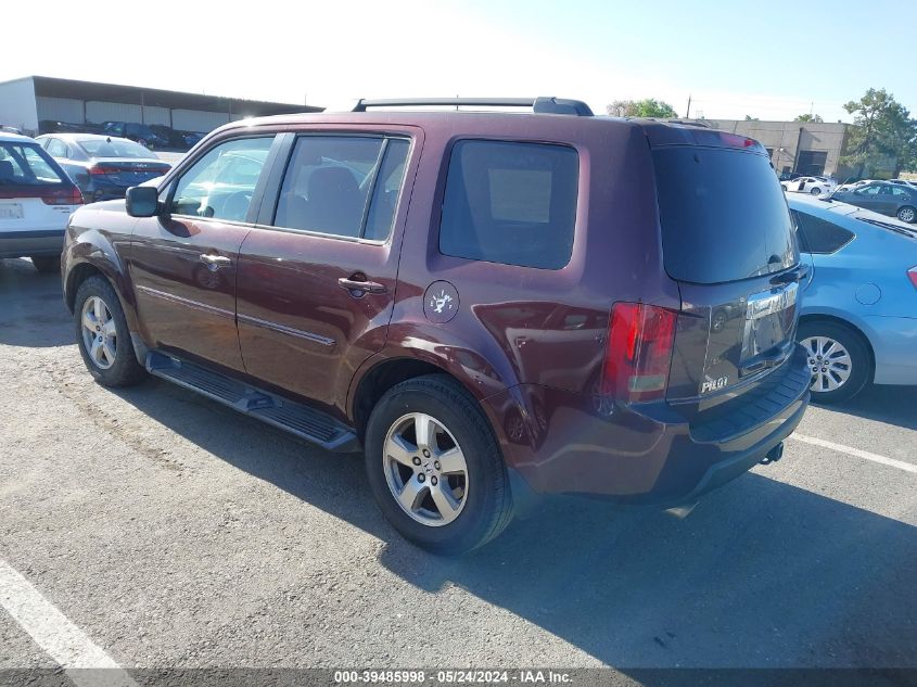 2009 Honda Pilot Exl VIN: 5FNYF38569B027057 Lot: 39485998