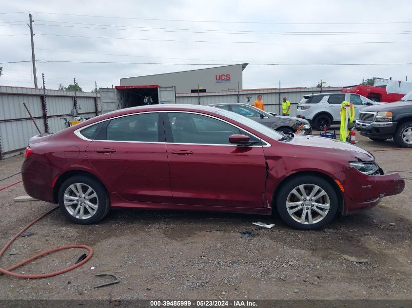 2016 Chrysler 200 Limited VIN: 1C3CCCAB6GN171343 Lot: 39485999