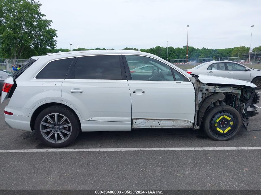 2018 Audi Q7 3.0T Premium VIN: WA1VAAF7XJD030009 Lot: 39486003