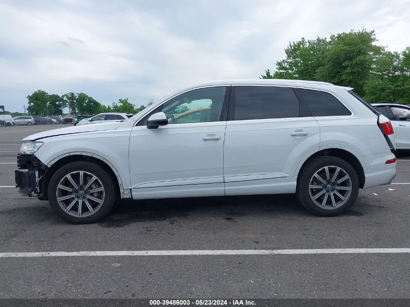 2018 Audi Q7 3.0T Premium VIN: WA1VAAF7XJD030009 Lot: 39486003