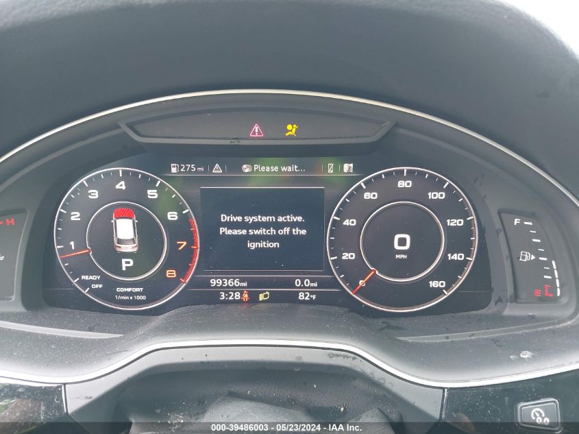 2018 Audi Q7 3.0T Premium VIN: WA1VAAF7XJD030009 Lot: 39486003