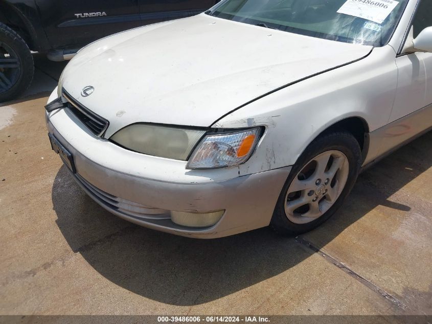 2001 Lexus Es 300 VIN: JT8BF28GX10290610 Lot: 39486006