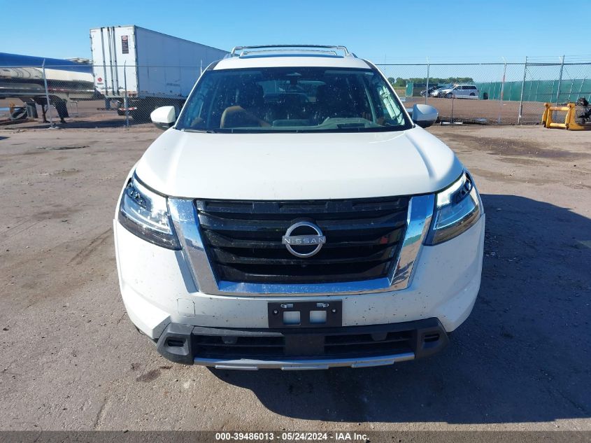 2023 Nissan Pathfinder Platinum 4Wd VIN: 5N1DR3DJ3PC249358 Lot: 39486013