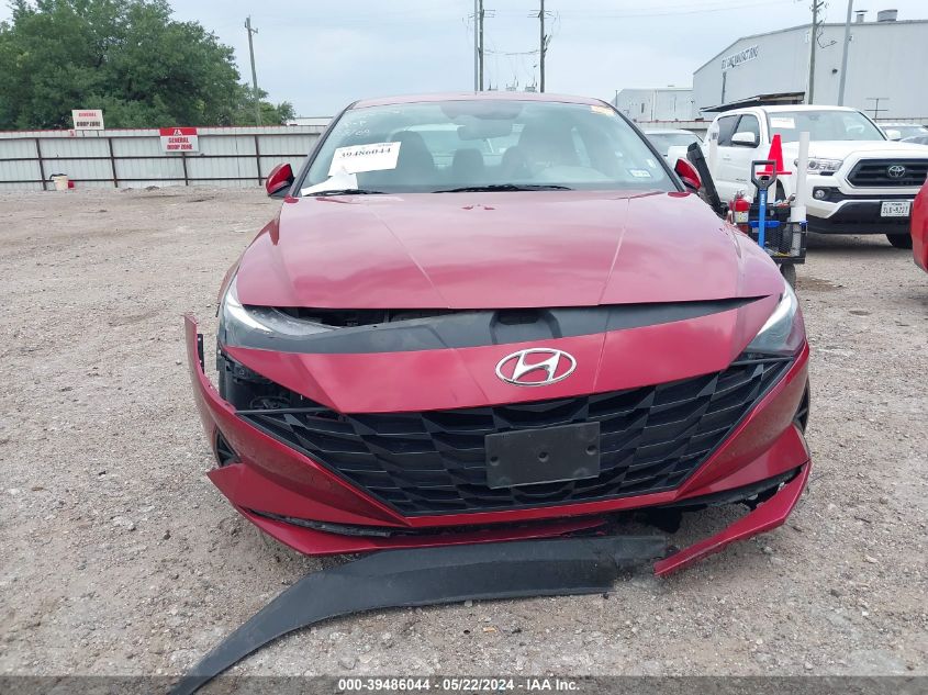 2021 Hyundai Elantra Sel VIN: KMHLM4AG5MU070172 Lot: 39486044