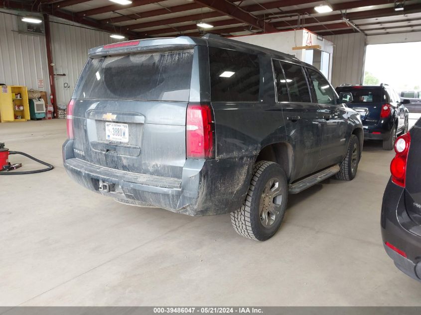 2020 CHEVROLET TAHOE 4WD LS - 1GNSKAEC3LR115985