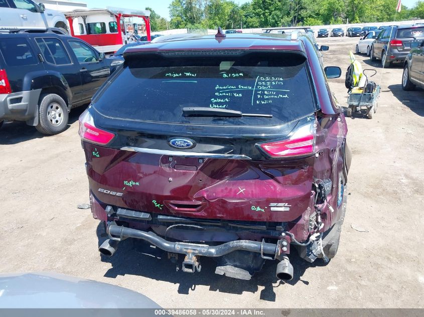 2020 Ford Edge Sel VIN: 2FMPK4J9XLBA81360 Lot: 39486058