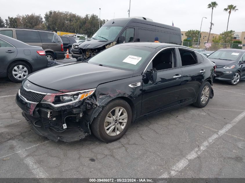 2016 Kia Optima Lx VIN: 5XXGT4L31GG110891 Lot: 39486072