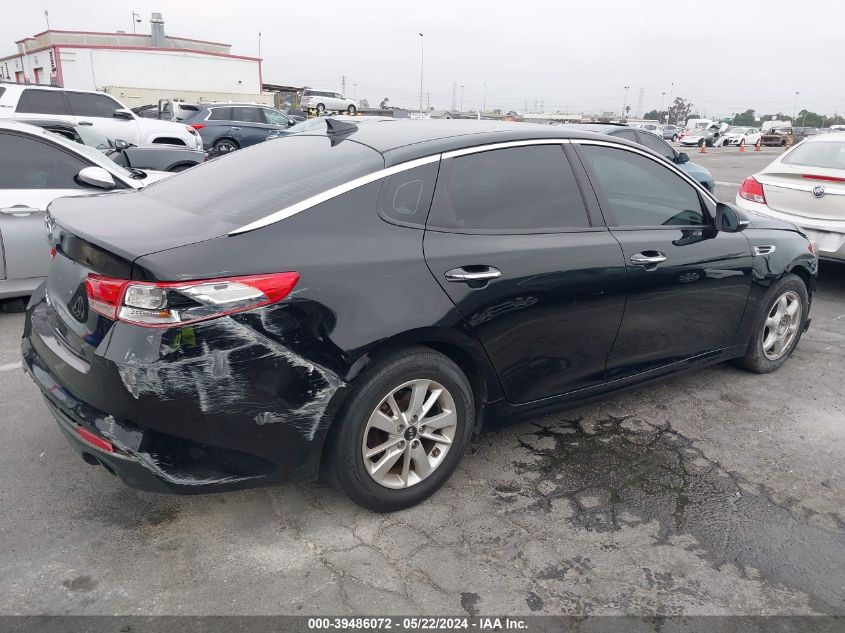 2016 Kia Optima Lx VIN: 5XXGT4L31GG110891 Lot: 39486072