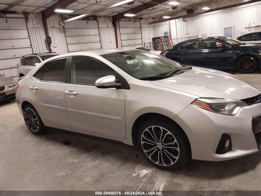 2016 Toyota Corolla S Plus VIN: 5YFBURHE5GP510877 Lot: 39486076