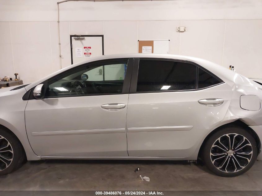 2016 Toyota Corolla S Plus VIN: 5YFBURHE5GP510877 Lot: 39486076