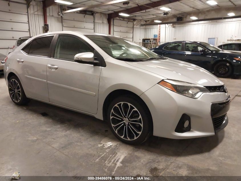 2016 Toyota Corolla S Plus VIN: 5YFBURHE5GP510877 Lot: 39486076