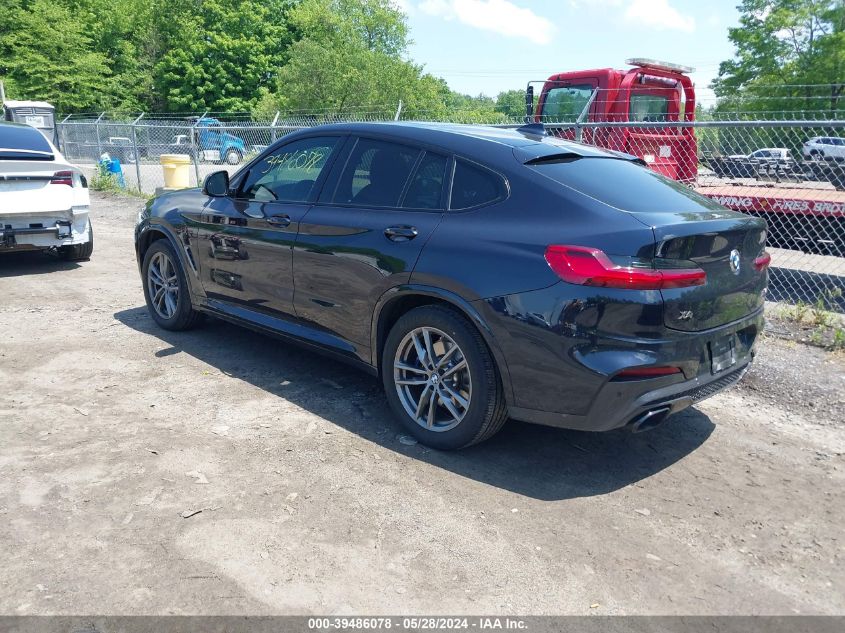 2020 BMW X4 M40I VIN: 5UX2V5C01L9B14531 Lot: 39486078