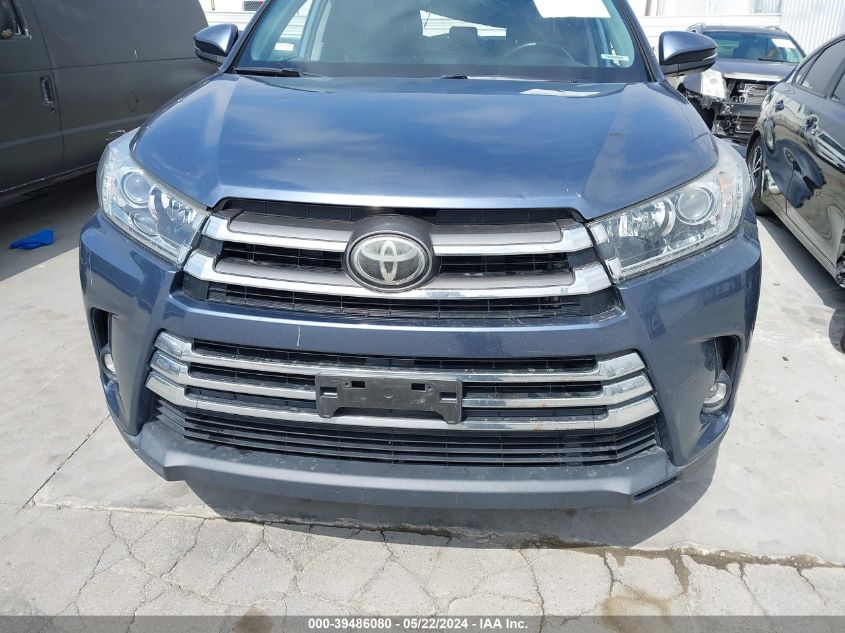 2019 Toyota Highlander Limited VIN: 5TDYZRFH3KS298229 Lot: 39486080