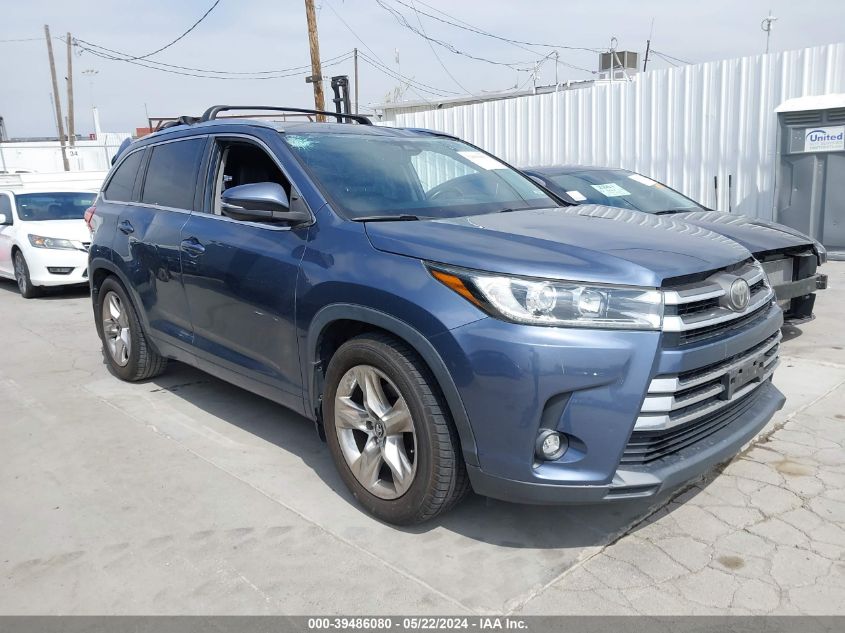 2019 Toyota Highlander Limited VIN: 5TDYZRFH3KS298229 Lot: 39486080