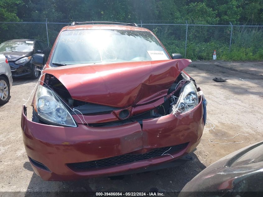2006 Toyota Sienna Le VIN: 5TDZA23C86S450412 Lot: 39486084