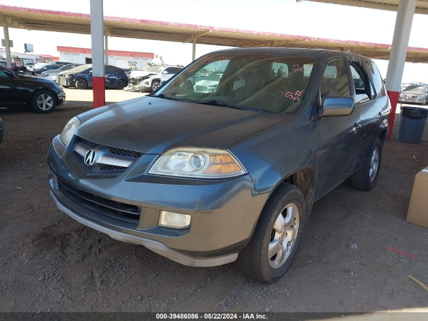 2006 Acura Mdx VIN: 2HNYD18206H539882 Lot: 39486086