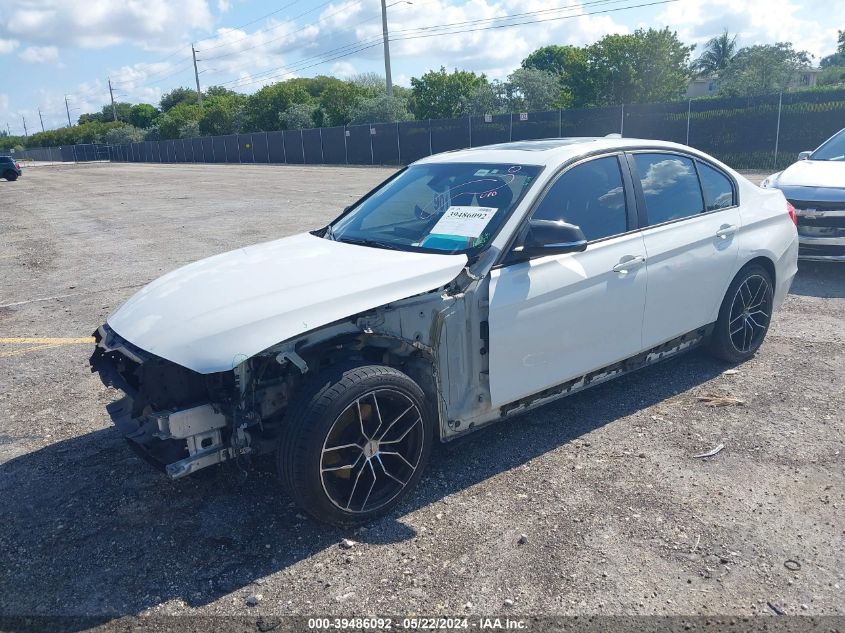 2014 BMW 320I xDrive VIN: WBA3C3G54ENR25184 Lot: 39486092