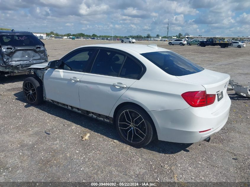 2014 BMW 320I xDrive VIN: WBA3C3G54ENR25184 Lot: 39486092