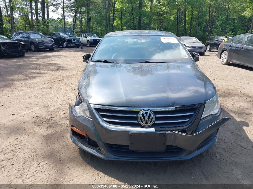 2011 Volkswagen Cc Sport VIN: WVWMP7AN0BE710649 Lot: 39486100