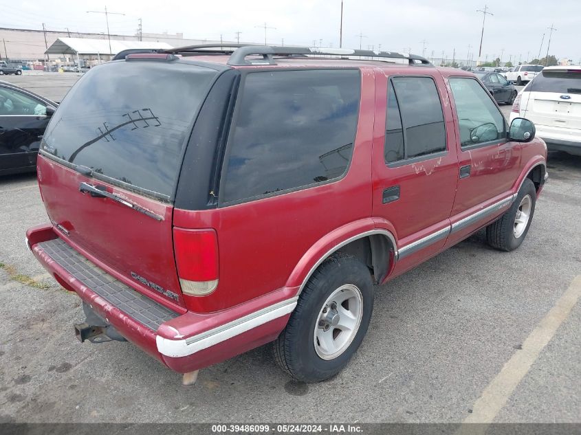 1996 Chevrolet Blazer VIN: 1GNCS13W4T2281006 Lot: 39486099