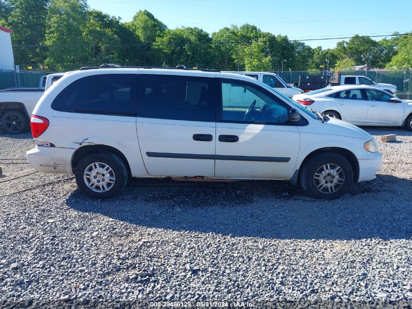 2006 Dodge Grand Caravan Se VIN: 1D4GP24R46B553572 Lot: 39486129