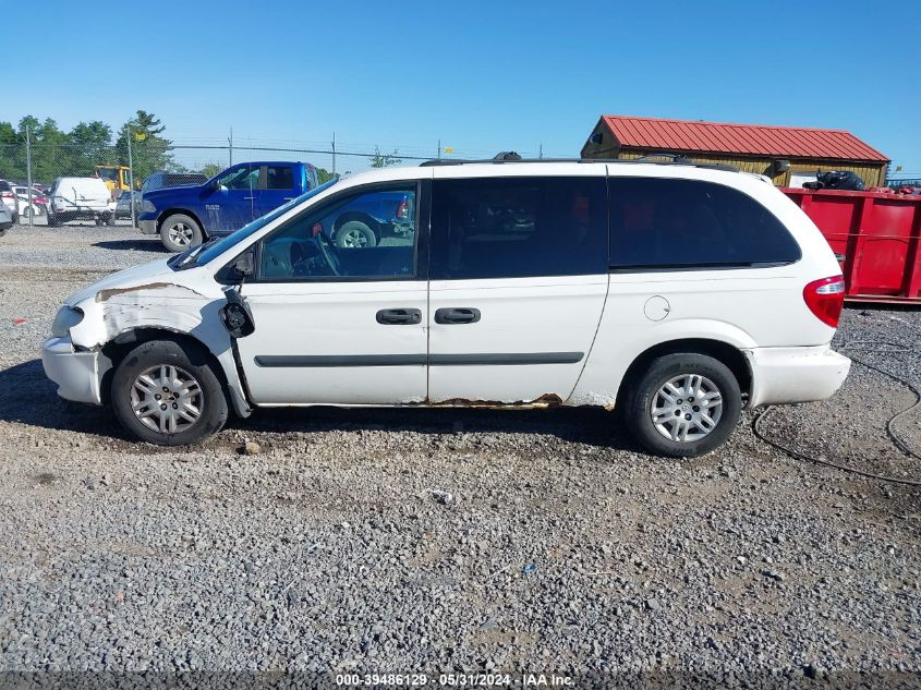 2006 Dodge Grand Caravan Se VIN: 1D4GP24R46B553572 Lot: 39486129