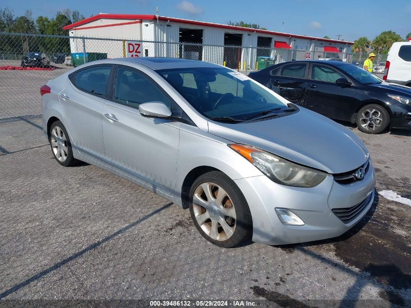 2013 Hyundai Elantra Limited VIN: KMHDH4AEXDU997286 Lot: 39486132